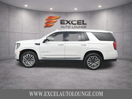 White Frost Tricoat 2023 GMC Yukon Denali Ultimate