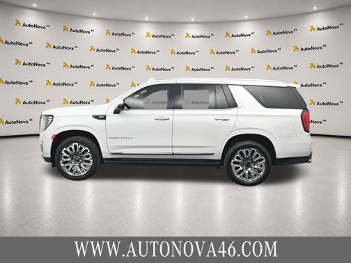 White Frost Tricoat 2023 GMC Yukon Denali Ultimate