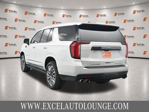 White Frost Tricoat 2023 GMC Yukon Denali Ultimate