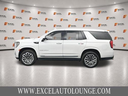 White Frost Tricoat 2023 GMC Yukon Denali Ultimate