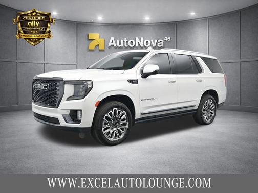 White Frost Tricoat 2023 GMC Yukon Denali Ultimate