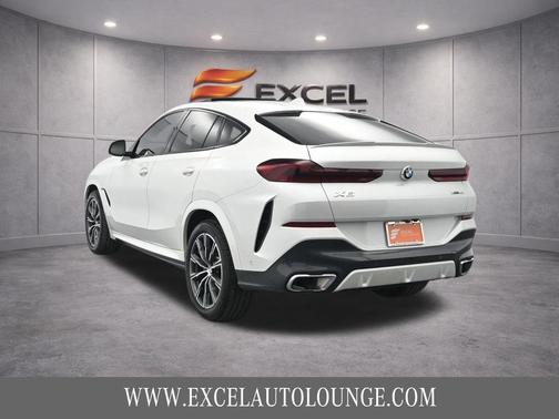 Mineral White Metallic 2020 BMW X6 xDrive40i