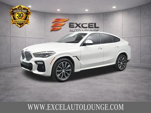 Mineral White Metallic 2020 BMW X6 xDrive40i