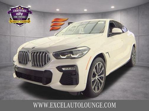 Mineral White Metallic 2020 BMW X6 xDrive40i