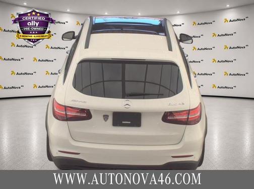 White 2018 Mercedes-Benz AMG GLC 43 4MATIC