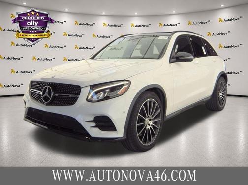 White 2018 Mercedes-Benz AMG GLC 43 4MATIC