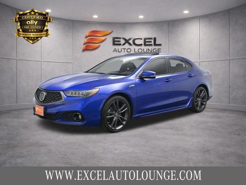 Apex Blue Pearl 2020 Acura TLX Technology