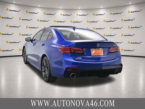 Apex Blue Pearl 2020 Acura TLX Technology