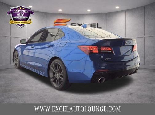 Apex Blue Pearl 2020 Acura TLX Technology