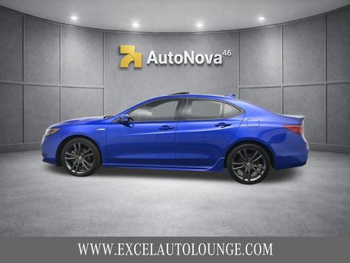 Apex Blue Pearl 2020 Acura TLX Technology