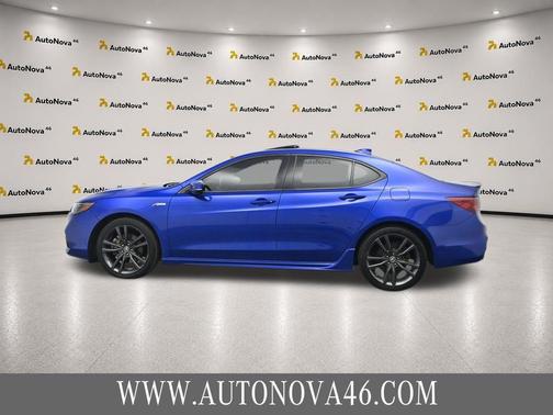 Apex Blue Pearl 2020 Acura TLX Technology