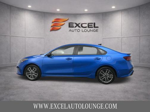 Sporty Blue 2023 Kia Forte GT-Line