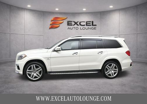 White 2014 Mercedes-Benz GL-Class GL 63 AMG