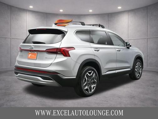 Shimmering Silver 2022 Hyundai SANTA FE HEV SEL Premium