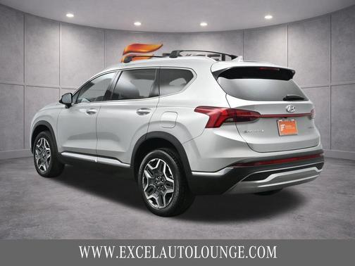 Shimmering Silver 2022 Hyundai SANTA FE HEV SEL Premium