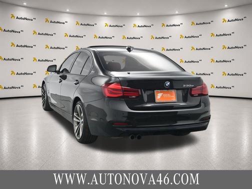Black Sapphire Metallic 2018 BMW 330e iPerformance