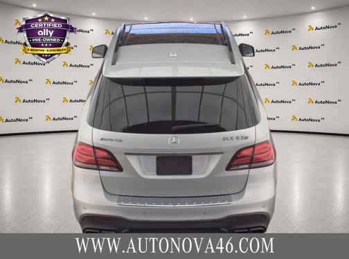 Silver 2016 Mercedes-Benz AMG GLE S-model 4MATIC