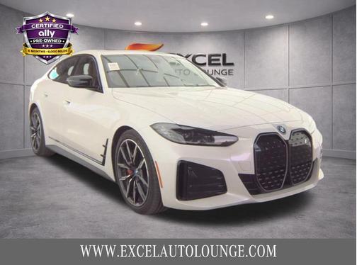 Mineral White Metallic 2023 BMW i4 Gran Coupe eDrive40