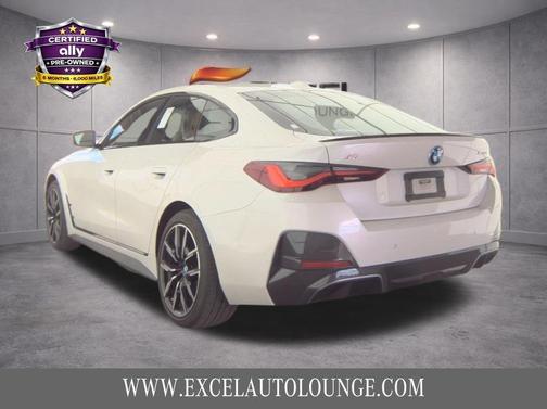 Mineral White Metallic 2023 BMW i4 Gran Coupe eDrive40