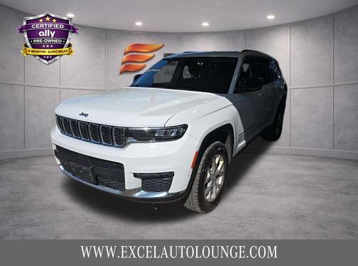 Bright White Clearcoat 2022 Jeep Grand Cherokee L Limited