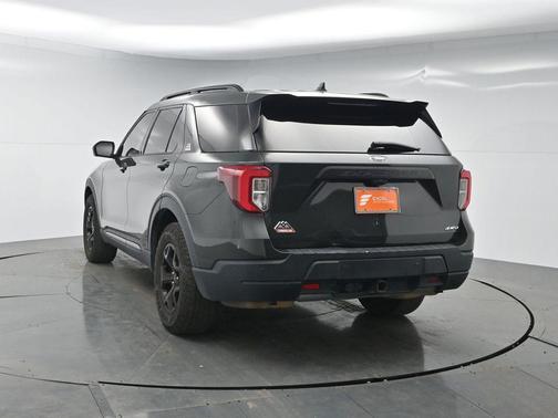 Forged Green Metallic 2022 Ford Explorer Timberline