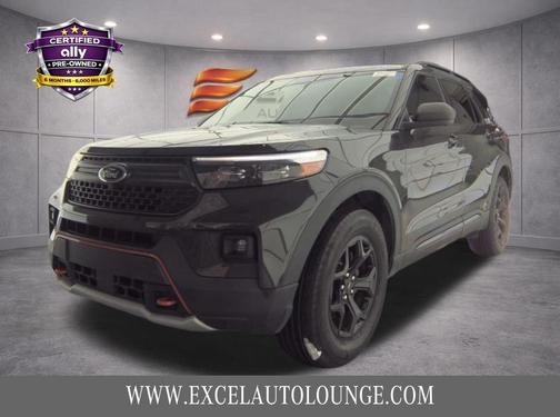 Forged Green Metallic 2022 Ford Explorer Timberline