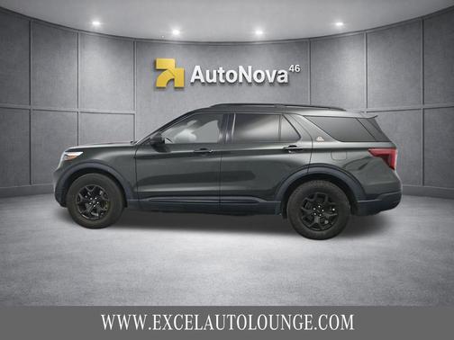 Forged Green Metallic 2022 Ford Explorer Timberline