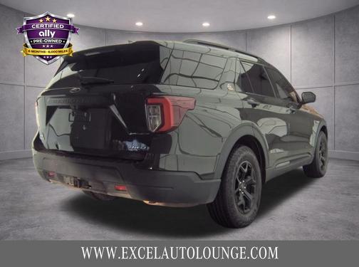 Forged Green Metallic 2022 Ford Explorer Timberline