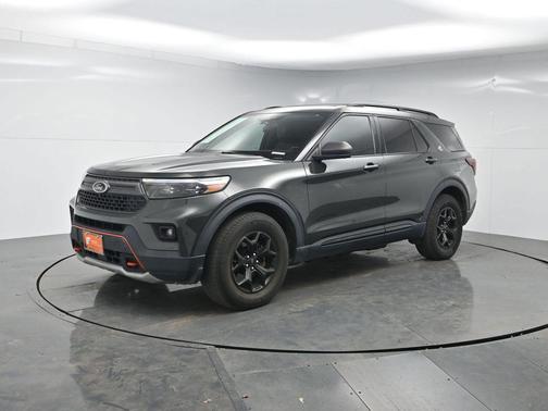 Forged Green Metallic 2022 Ford Explorer Timberline