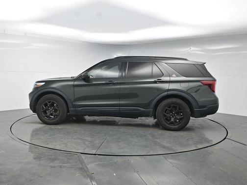 Forged Green Metallic 2022 Ford Explorer Timberline
