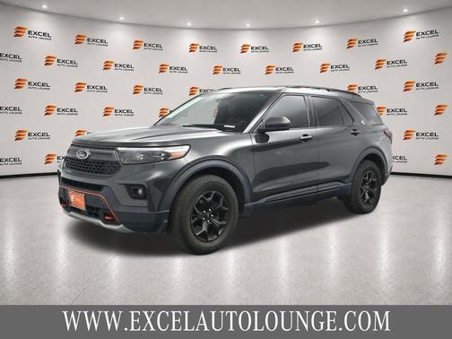 Forged Green Metallic 2022 Ford Explorer Timberline