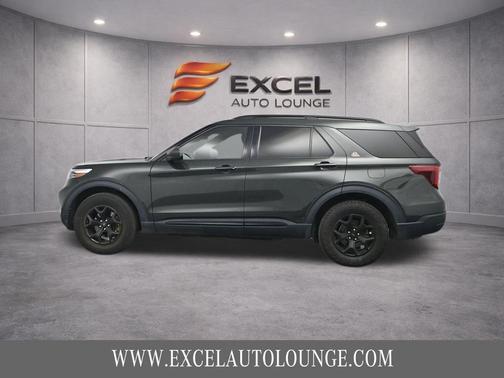 Forged Green Metallic 2022 Ford Explorer Timberline