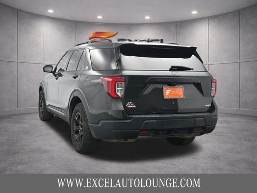 Forged Green Metallic 2022 Ford Explorer Timberline