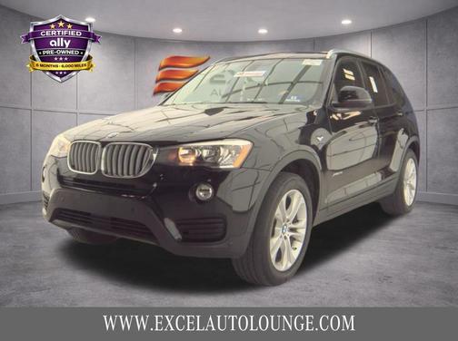 Black Sapphire Metallic 2017 BMW X3 xDrive28i