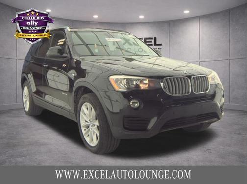 Black Sapphire Metallic 2017 BMW X3 xDrive28i