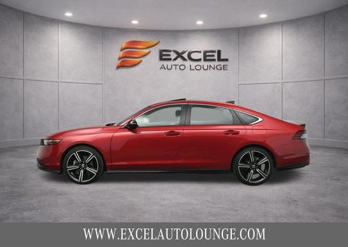 Radiant Red Metallic 2023 Honda Accord Hybrid Sport