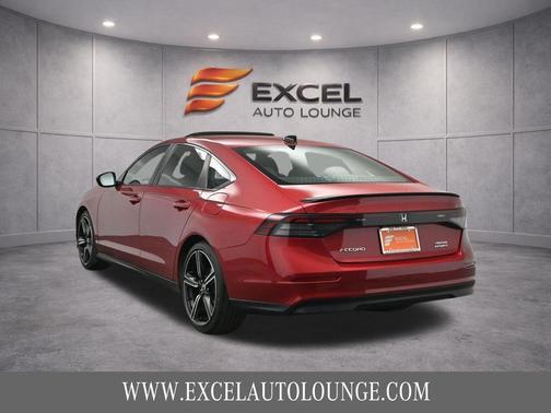 Radiant Red Metallic 2023 Honda Accord Hybrid Sport