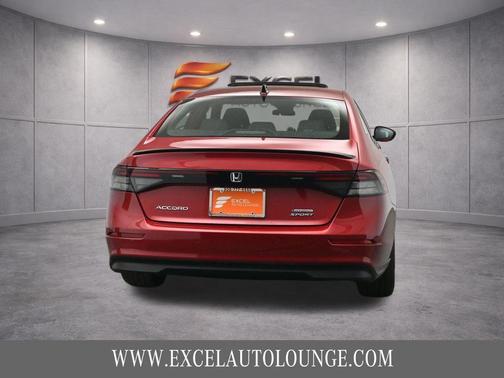 Radiant Red Metallic 2023 Honda Accord Hybrid Sport