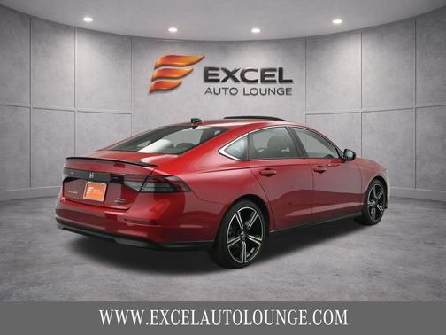 Radiant Red Metallic 2023 Honda Accord Hybrid Sport