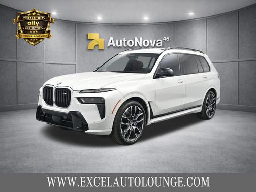 Mineral White Metallic 2024 BMW X7 M60i