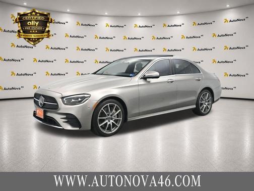 Silver 2023 Mercedes-Benz E-Class 4MATIC