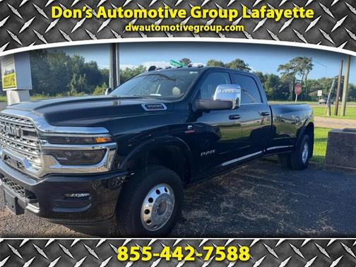Black 2025 RAM 3500 Longhorn
