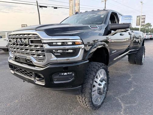 Black 2025 RAM 3500 Longhorn