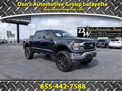 Blue 2023 Ford F-150 XLT