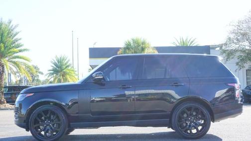 Black 2019 Land Rover Range Rover 3.0L V6 Supercharged HSE