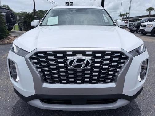 White 2021 Hyundai PALISADE SEL FWD