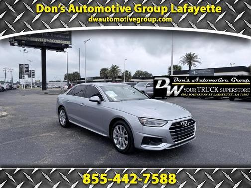 Silver 2020 Audi A4 40 Premium