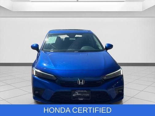 Aegean Blue Metallic 2023 Honda Civic Touring
