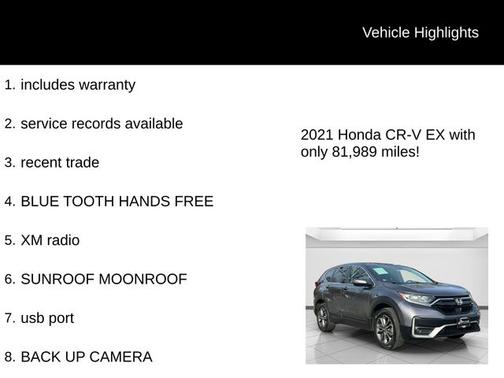 2021 Honda CR-V EX