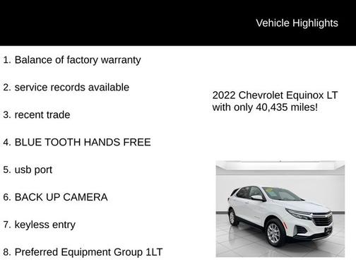 2022 Chevrolet Equinox LT